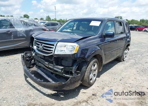 2012 Honda Pilot Ex-L z USA, uszkodzony, nr VIN 5FNYF4H74CB030621